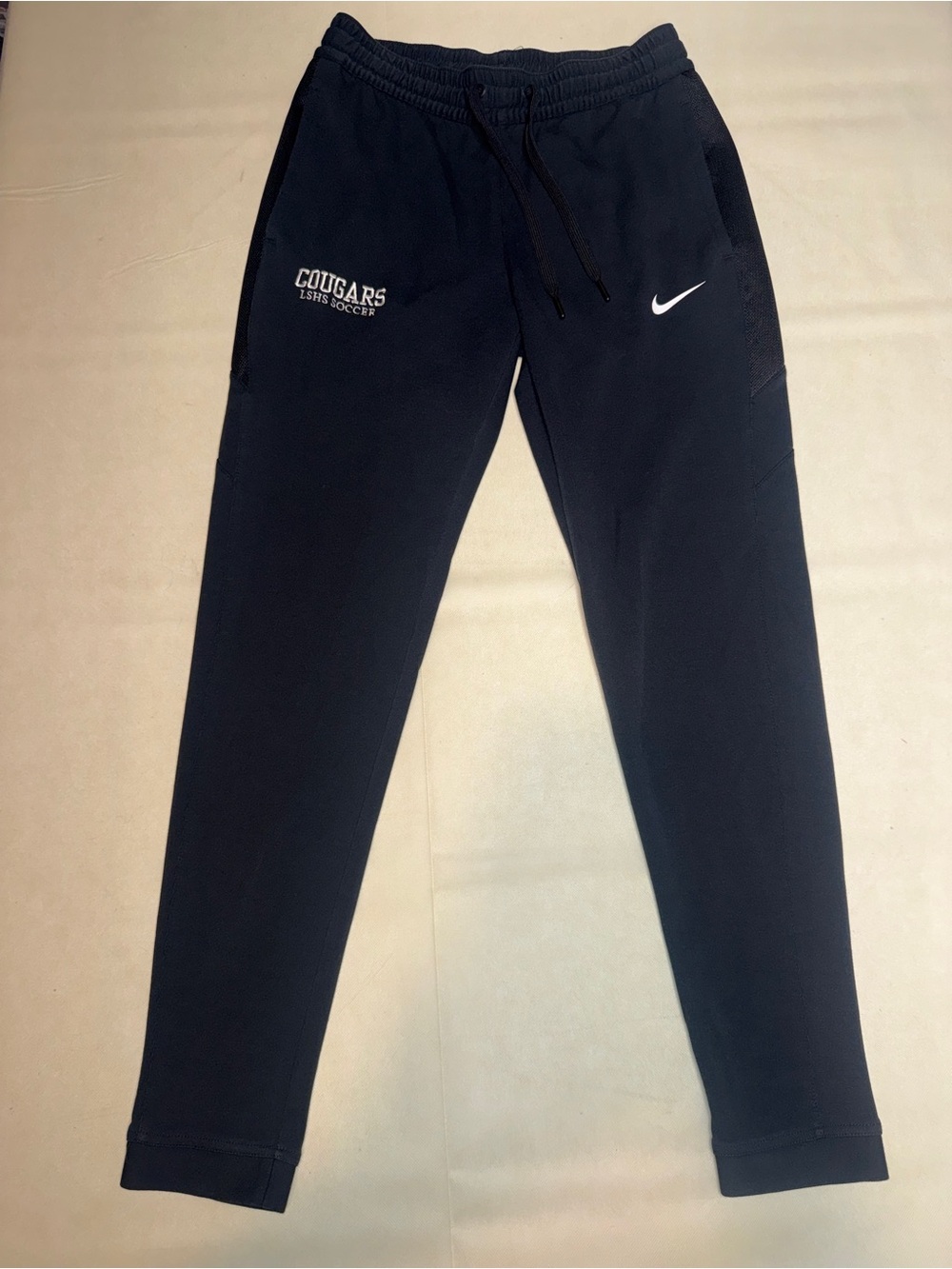 Nike Men’s Black Cougars Soccer Joggers with Swoosh